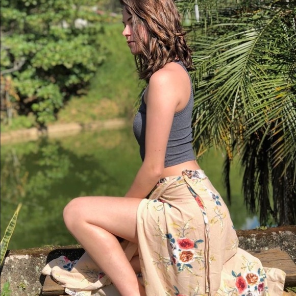 Maxi Beach Wrap Skirt - Picture 3 of 4